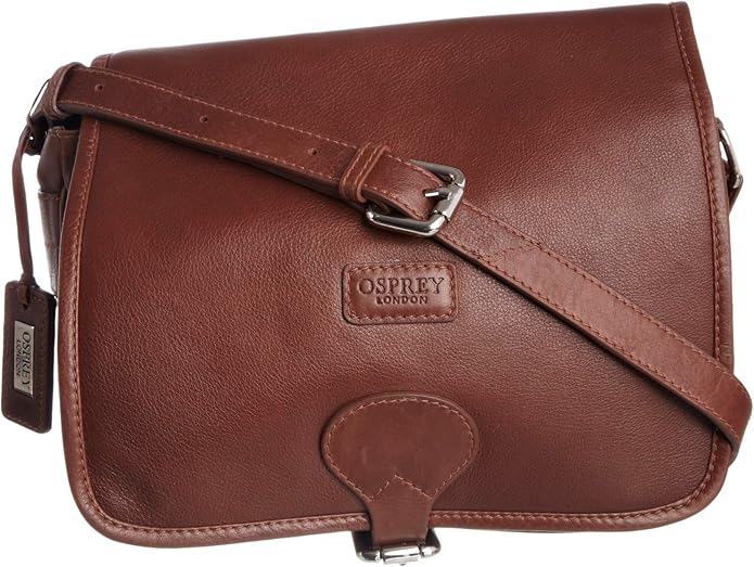 Osprey London Women's Fletcher CrossBody Bag, Havana Brown, S Amazon