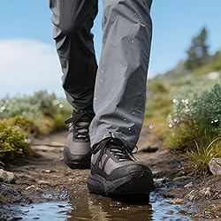NORTIV 8 Men's Waterproof Hiking Shoes Lightweight