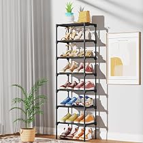 Amazon.com: Kitsure Shoe Rack - Stackable Organizer for Closet ...
