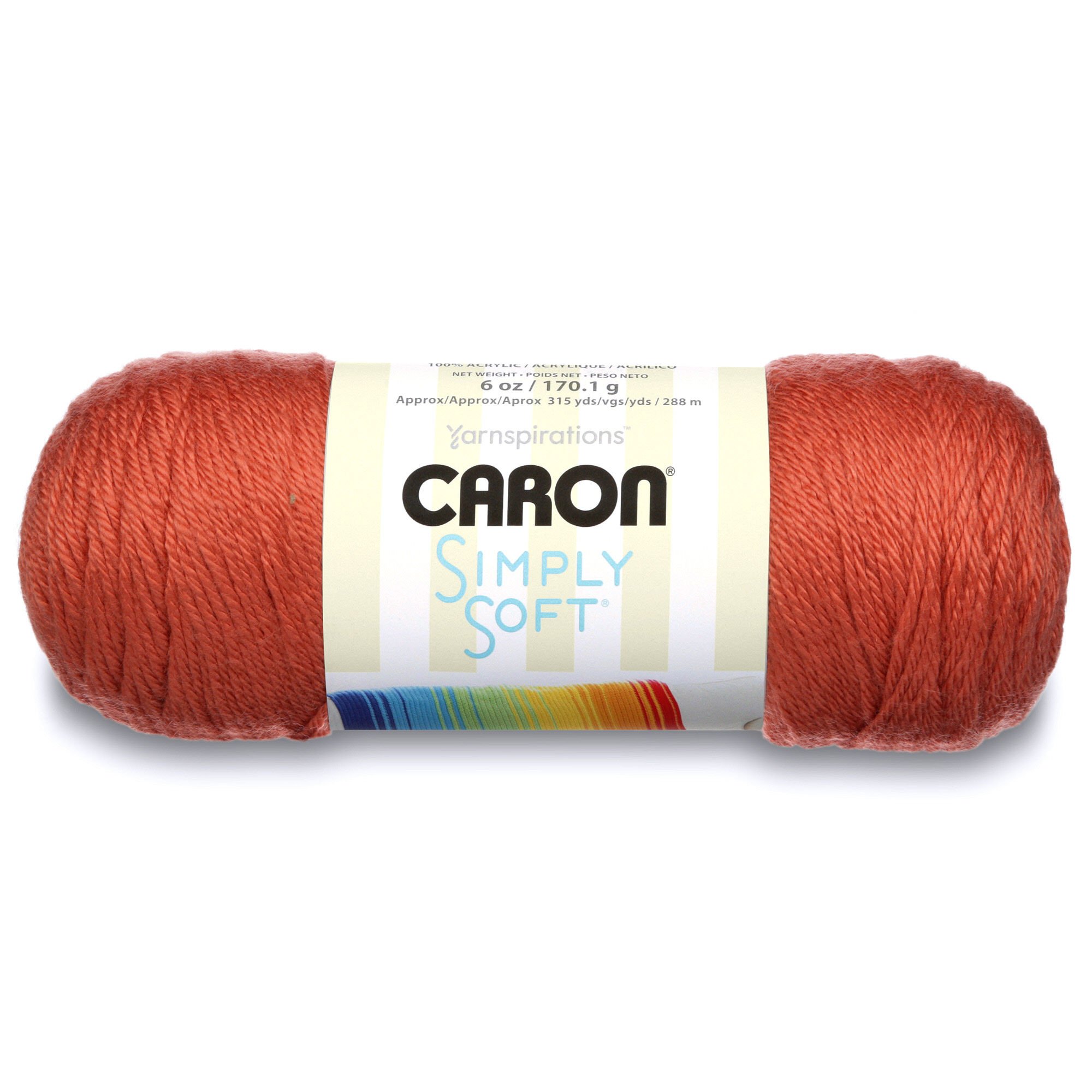 CARON SIMPLY SOFT- 170G- PERSIMMON — image 1