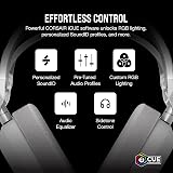 Corsair HS80 MAX Wireless Multiplatform Headset Bluetooth Dolby Atmos White view 7
