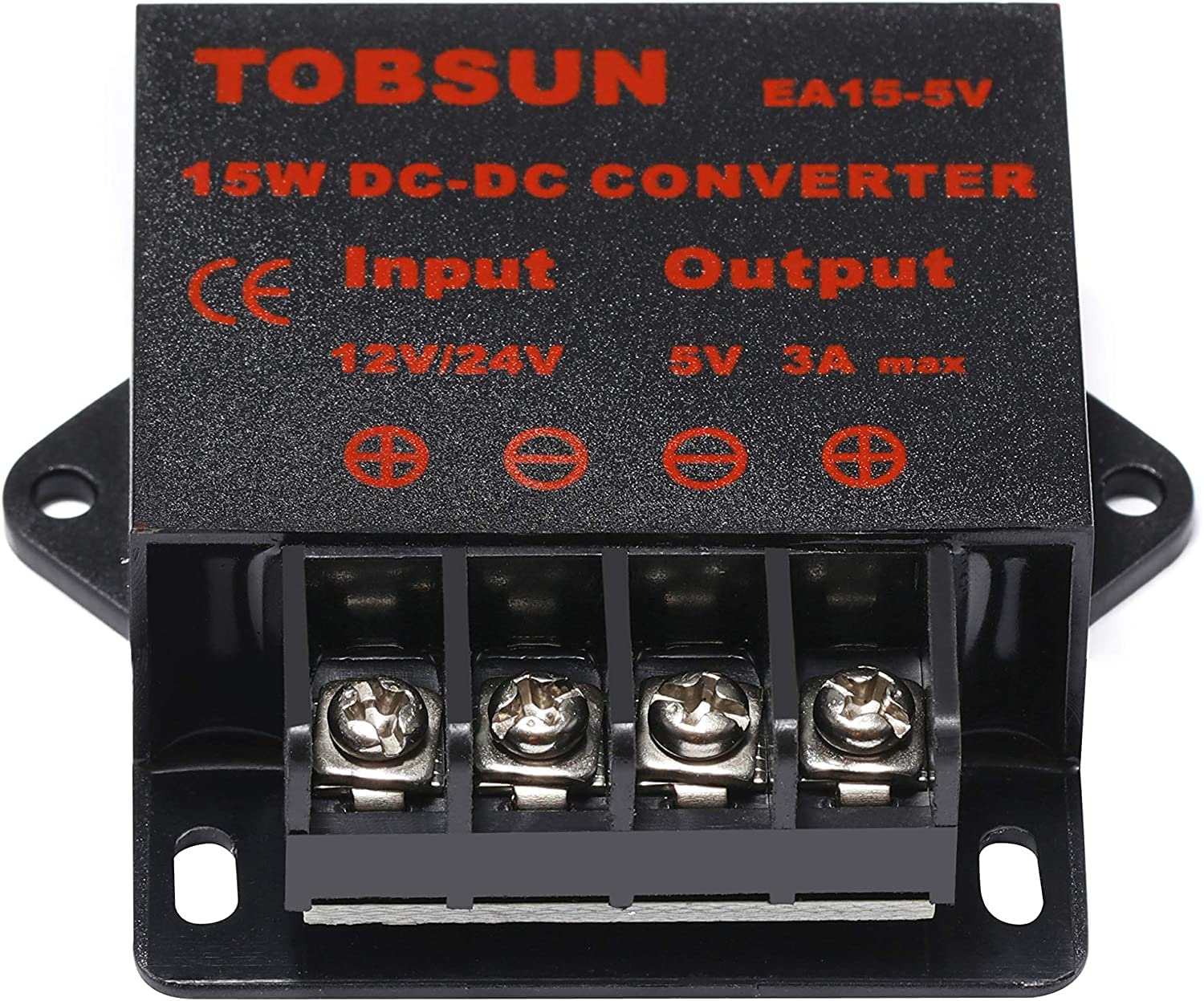 24V To 12V DC Step Down Converter - 5A Waterproof Voltage Regulator For Car, Truck, Boat, LED