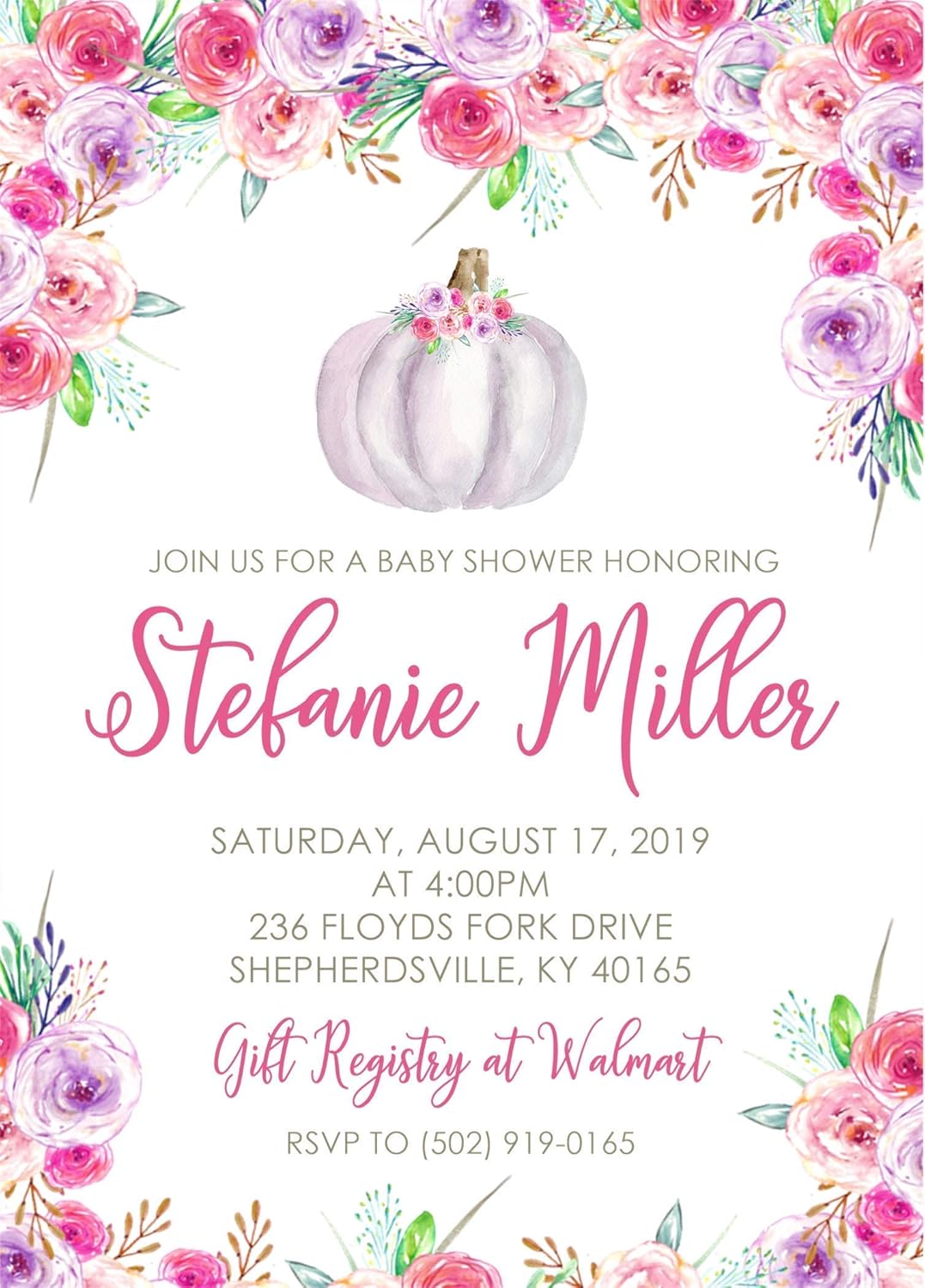 baby shower decorations for girl walmart