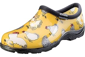 Sloggers Original Waterproof Rain and Garden Shoe for Women– Outdoor Slip-On Garden Clog - Made in The USA with Premium Comfort Insole and Arch Support