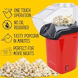Domestic King 1200W Popcorn Maker Oil Free Home Theatre Style Popcorn view 2