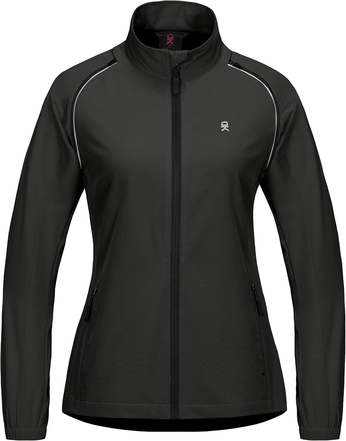 Little Donkey Andy Womens Lightweight Thermal Running Jacket Hooded