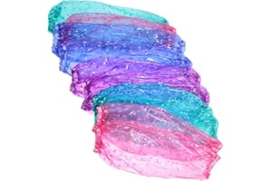 KALLORY Oilproof PVC Oversleeves 6 Pairs for Dishwashing and Household Cleaning Elastic Openings Suitable