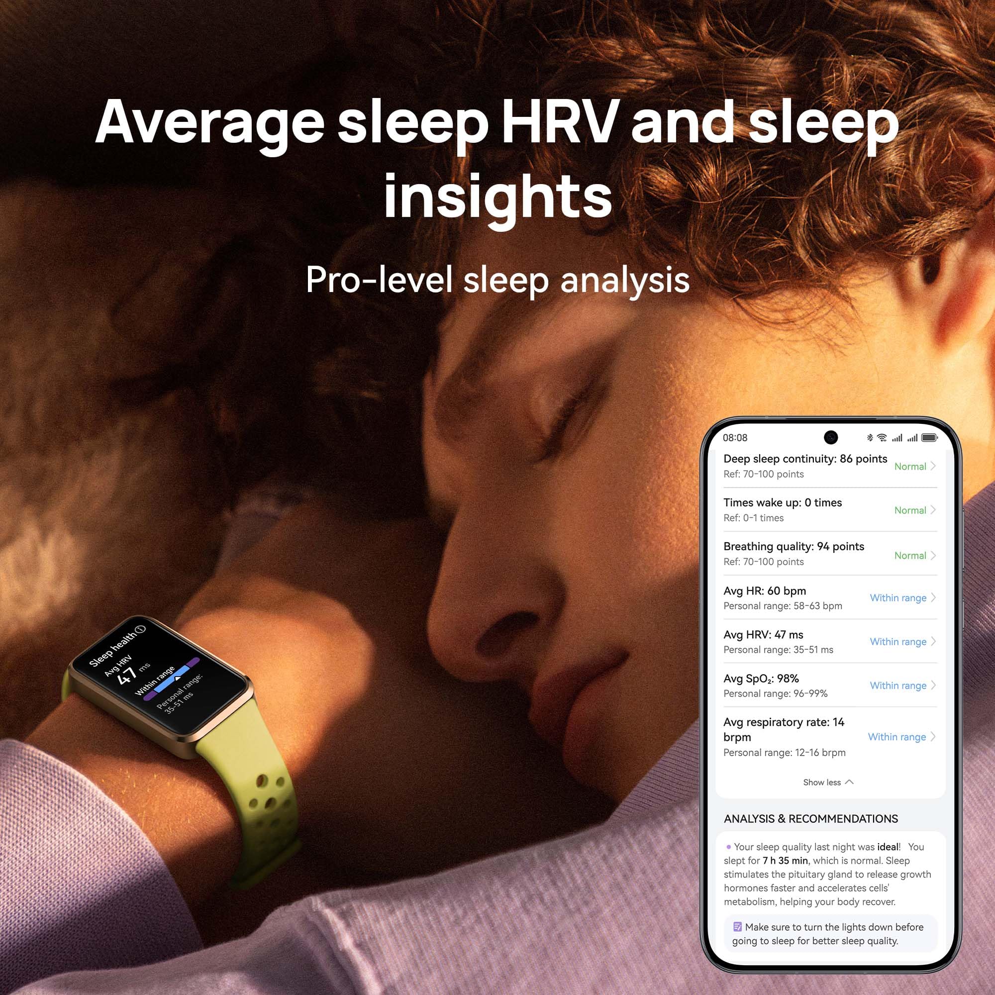 HUAWEI Band 10 Smartwatch up to 14 Days Battery Life, iOS & Android, Average Sleep HRV and Sleep Insights with an AI-powered Fitness Monitoring Tracker, Sleep Breathing Awareness, Fast Charging, Black