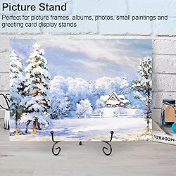 vivinin 4 Pack Plate Stands For Display,Plate