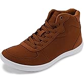 WHITIN Men's Canvas Minimalist Barefoot Shoes + Wide Toe Box + Zero Drop