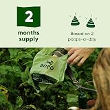 Beco Dog Poo Bags 120 Count Thick With Handles Unscented Large Bags view 5