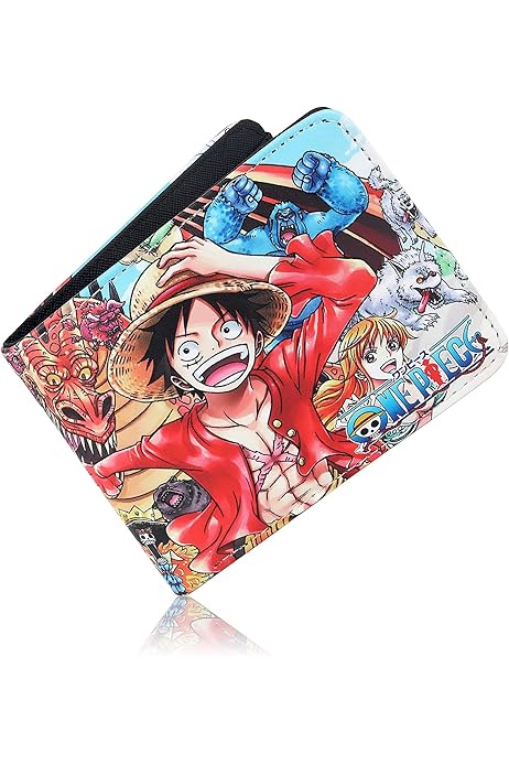 Luffy One Piece Billetera One Piece Luffy Cuero Sintético Con