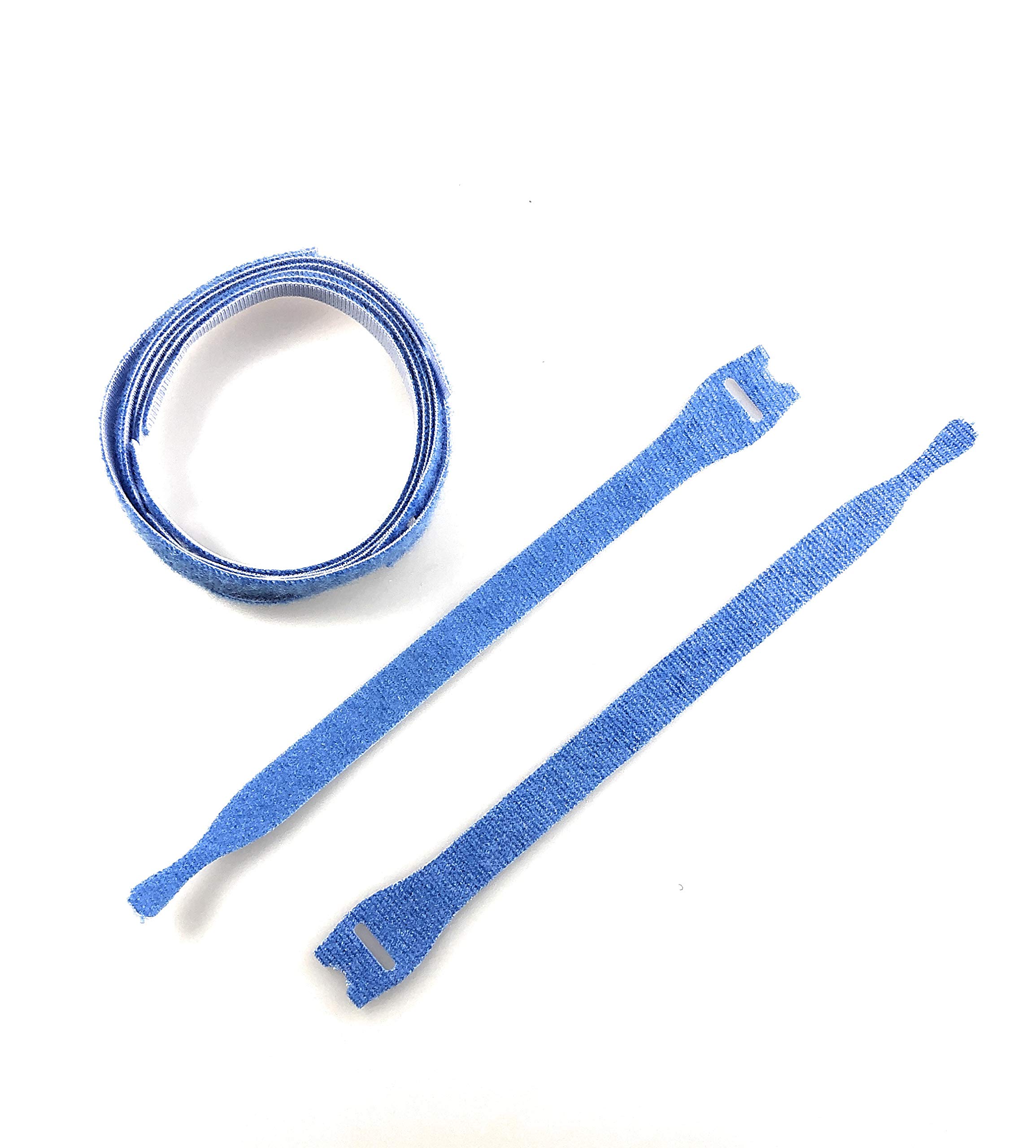VELCRO® brand ONE-WRAP® CABLE TIES 10PCS (20x200mm, Blue)