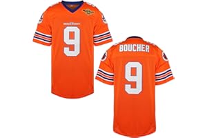 EETUG The Waterboy Football Jersey #9 Bobby Boucher 50th Anniversary Mud Dogs Bourbon Bowl Movie Football Jerseys for Men