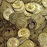 1 Bag of 144 Plastic Gold Coins
