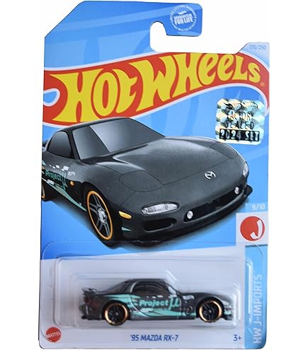 ミニカー Hot Wheels Mazda Hot Wheels MAZDA RX-3, Mad Mike Edition, Black, #196/250
