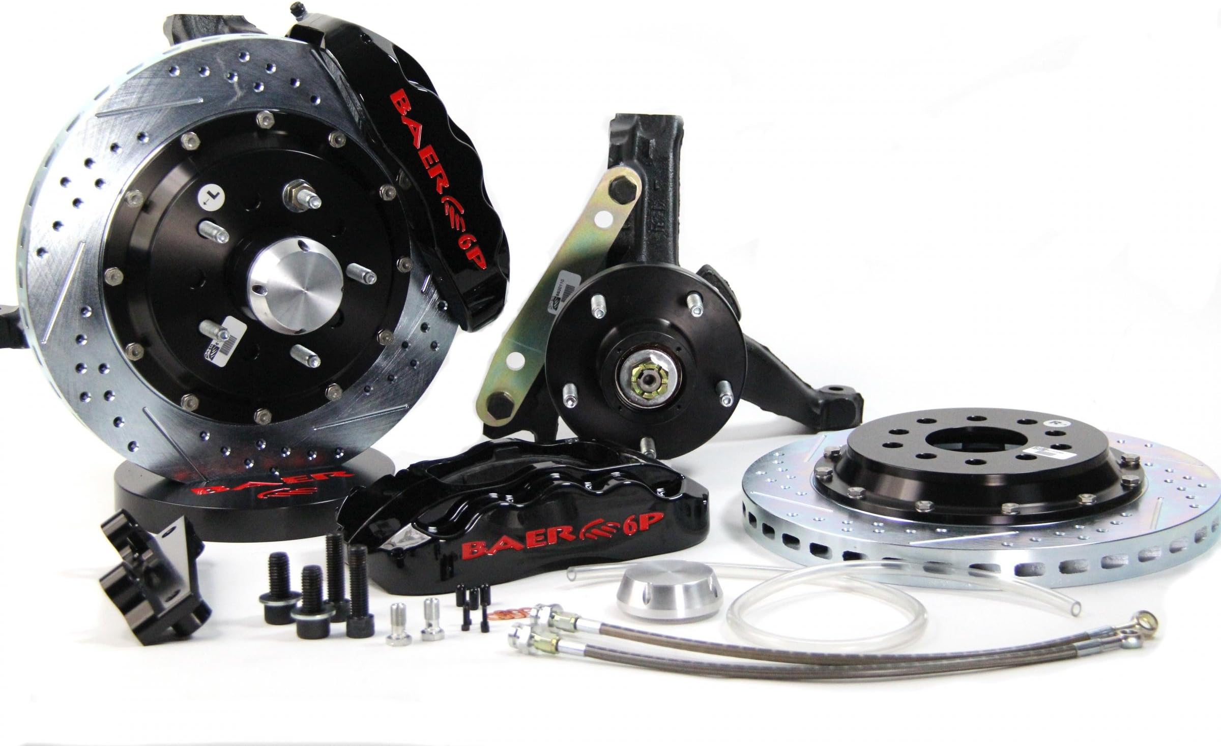 BAER BRAKES 4301394B-BKCZ Brake System (14" Front Pro+ Black 78-87 GM G Body)