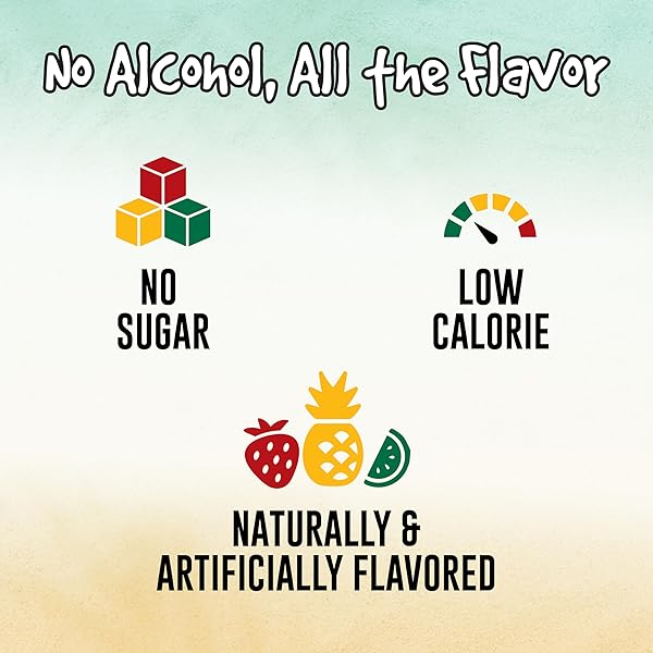 MARGARITAVILLE SINGLES TO GO WATER DRINK MIX, VARIETY PACK, INCLUDES 4 FLAVORS: CARIBBEAN FRUIT PUNCH, PINA COLADA, STRAWBERRY DAIQUIRI, AND MARGARITA,1 BOX (30 SINGLE SERVINGS)