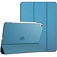ProCase for iPad Air 13 Inch Case M3 2025/M2 2024, Slim Smart Cover iPad 13 Air M3 M2 Case with Translucent Hard Shell Back, Supports Touch ID, Auto Wake/Sleep -Teal
