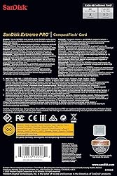 SanDisk 32GB Extreme PRO CompactFlash Memory Card