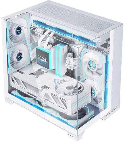 Amazon.com: Lian Li O11 Vision Compact ATX Mid-Tower Gaming PC