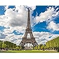 Modern Monet Kits Paint by Number for Adults | DIY 16x20 Modern Decor Eiffel Tower Color by Numbers Canvas for Adults & Teens | As Seen On Shark Tank & Oprah's Favorite Thing (Everything Eiffel)