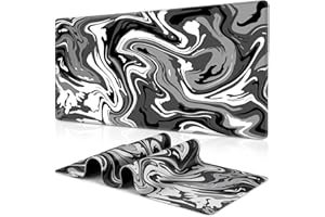 Canjoy Mouse Pad, 35.4x15.7inch Fluid Pattern Gaming Mouse Pad Large Extended Computer Mouse Mat Keyboard Full Desk Mousepad 
