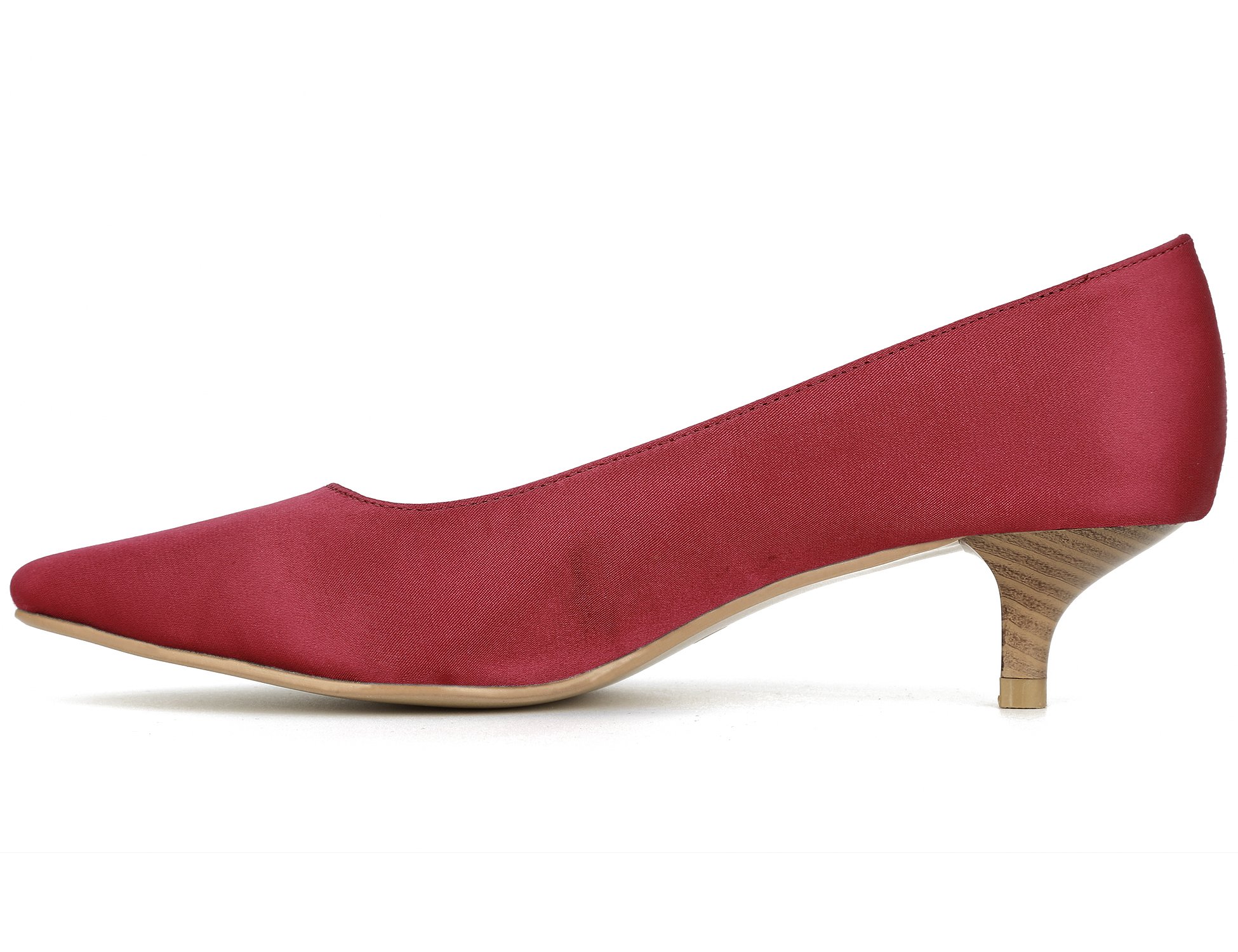 Greatonu Women Shoes Smart Formal Classic Mid Steaked Kitten Heel Dress Pumps - Image 4