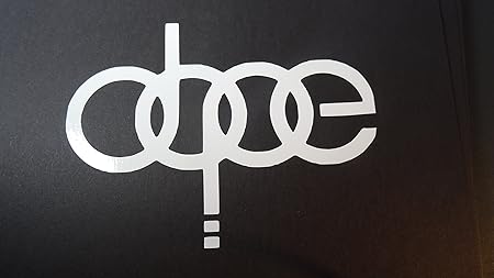 Amazon Dopeドープ デカール ホワイト 自動 車 ラップトップ コンピュータ 118 5 75 X 4 5 Cm 4 Marijuana ポット 外装 エアロパーツ 車 バイク