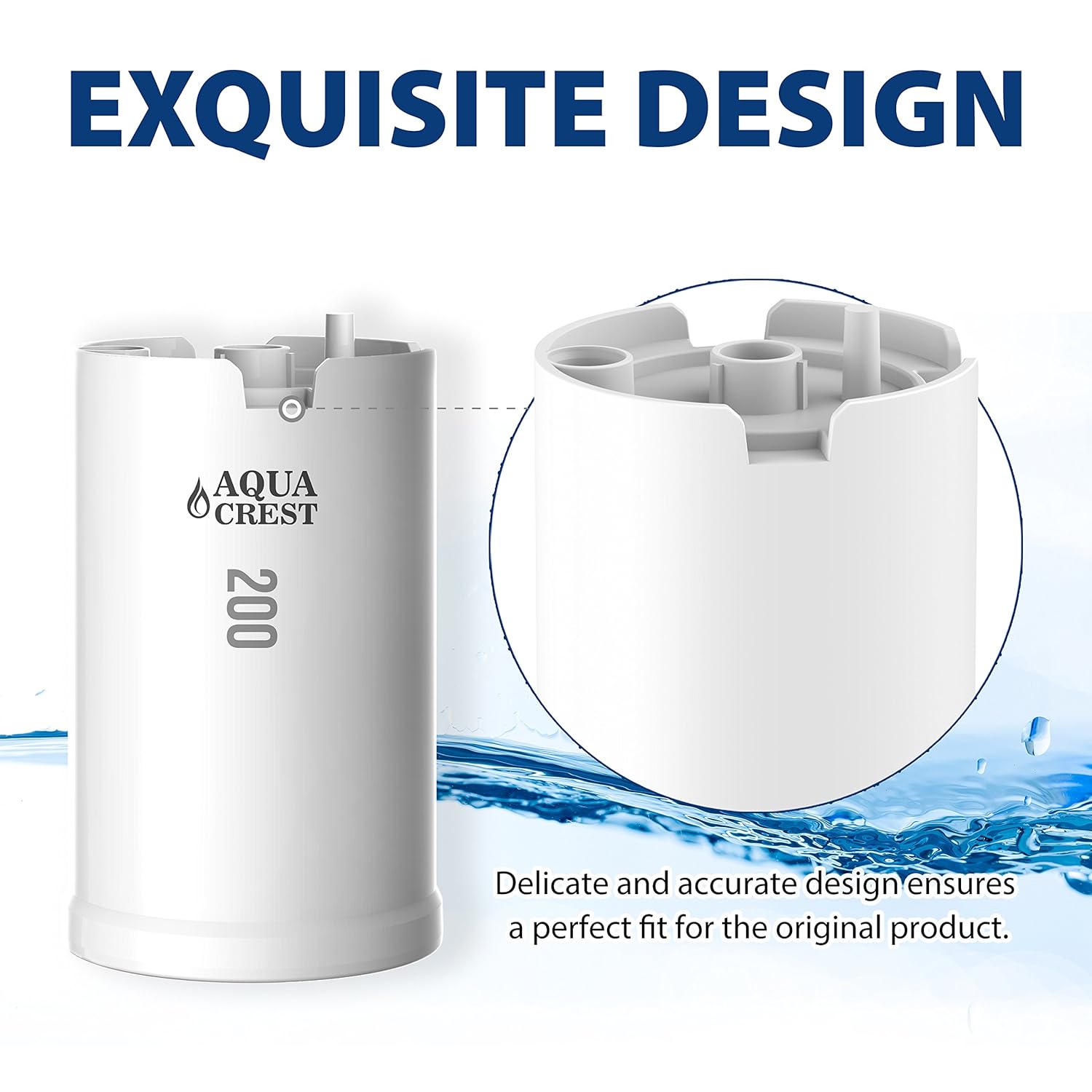 Aquacrest Fmc303x Replacement Faucet Water Filter Compatible With