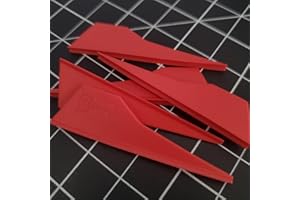 DCA Custom Arrows Super Sabre Vanes Archery vanes for Hunting, 3D, or Indoor, Fixed Blade broadheads, Mechanical broadheads, or Field Points. Multiple Colors in 40 or 100 Pack