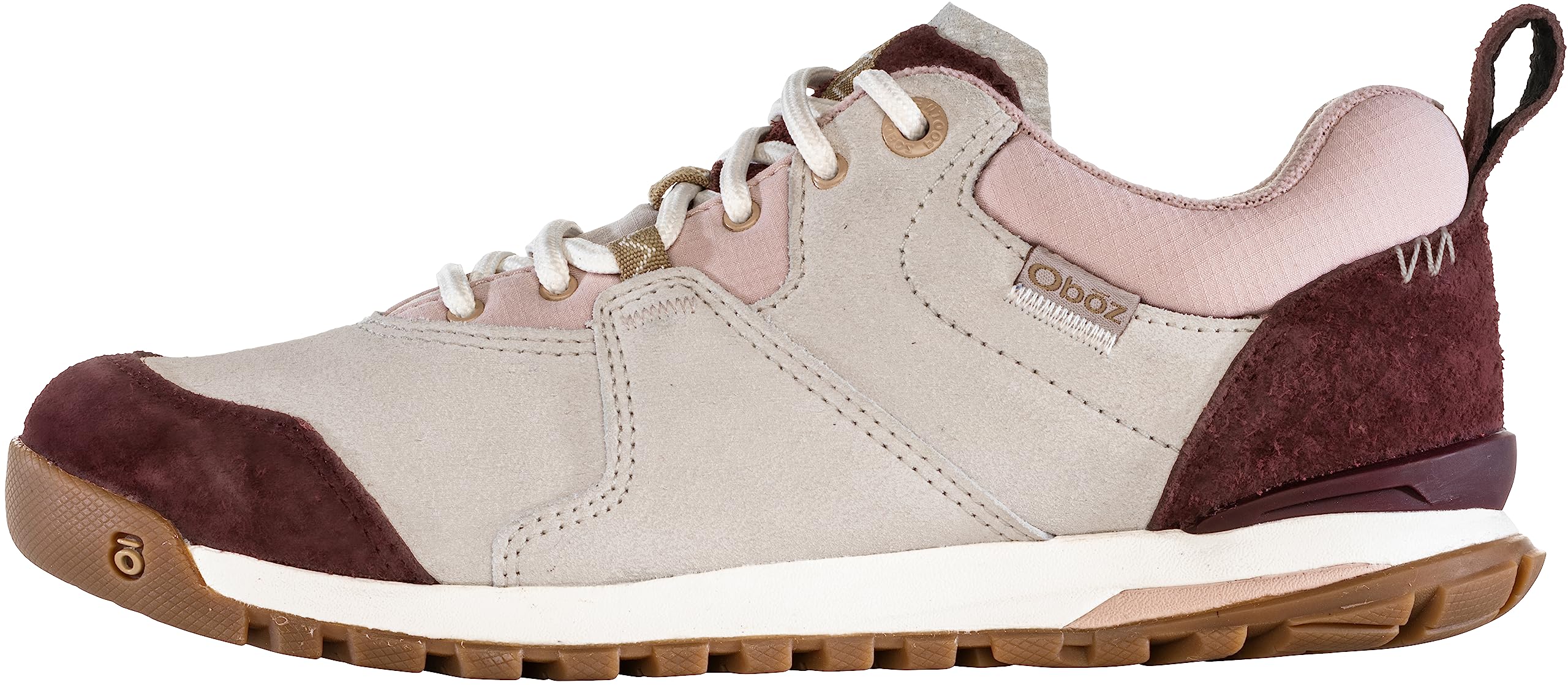 Oboz Women's Emma Low Hiking Shoe, Dusty Rose, 10.5