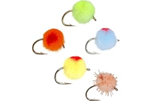 SUPERBE FLIES 12 Favorite Fly Fishing Flies Assortment | Dry, Wet, Nymphs, Streamers, Wooly Buggers, Caddis | Trout, Bass Fishing Lure