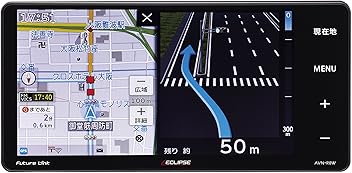 デンソーテン販売 イクリプス(ECLIPSE) カーナビ AVN-R8W 地図無料更新 地デジ(ワンセグ/フルセグ)/VICS WIDE/SD/CD/DVD/USB/Bluetooth/Wi-Fi 7型ワイド AVN-R8W