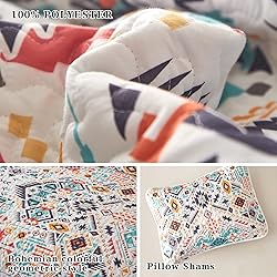 Flysheep 3-Piece Lightweight Bohemian Geometric