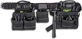 AWP Carpenter Tool Rig with Carry Handles Premium Tool Belt up to 50 Inches view 1