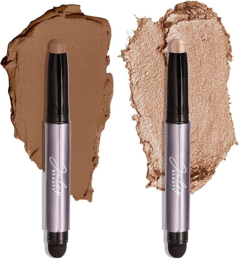 Julep Eyeshadow 101 Crème-To-Powder Sand Shimmer Ginger Matte Set