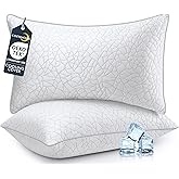 COZSINOOR Bed Pillows Queen Size - Cooling Premium Down Alternative Pillows Set of 2 for Side, Back, and Stomach Sleepers Hotel Quality Fluffy Soft Microfiber Fill Breathable Skin-Friendly