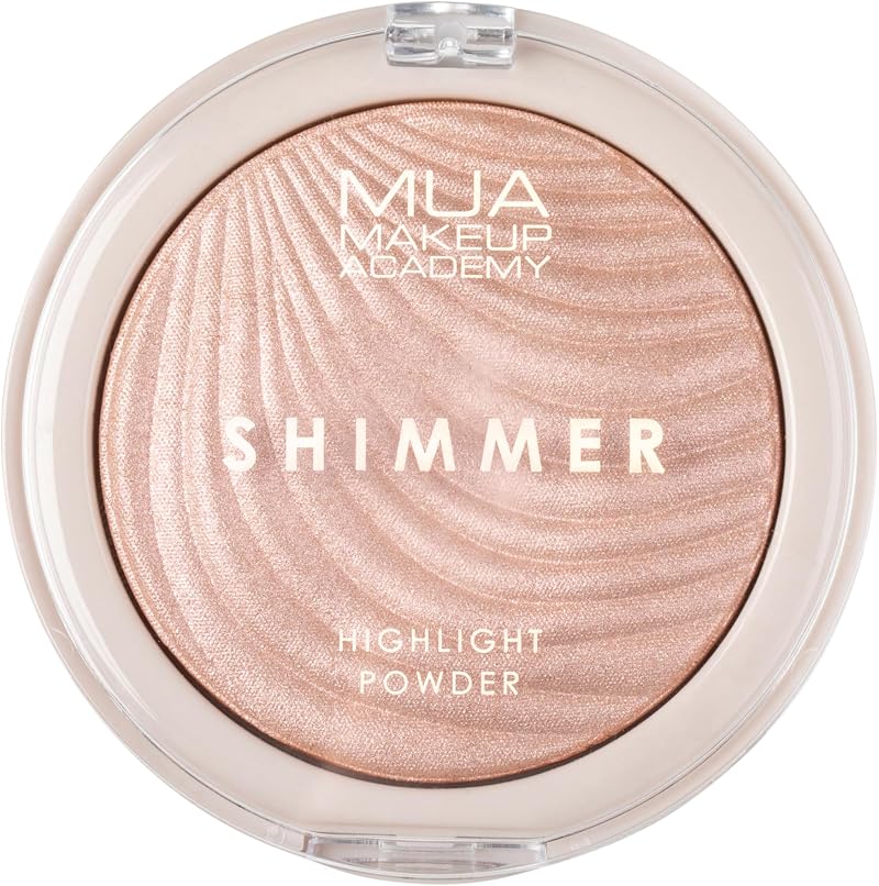 MUA Shimmer Highlighter Powder Pink Shimmer 1 Pack