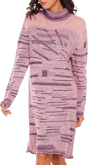 pale pink sweater dress