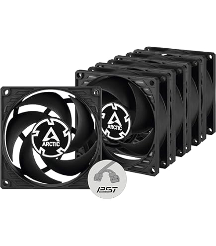 Amazon.com: ARCTIC P8 (5 Pack) - 80 mm Case Fan, Pressure