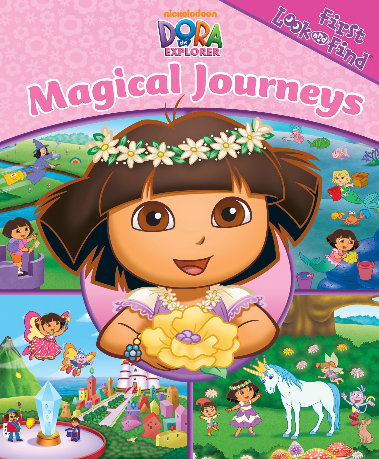 Nickelodeon Dora The Explorer Magical Journeys First Look And Find Book Editors Of Publications International Ltd Amazon Com Books