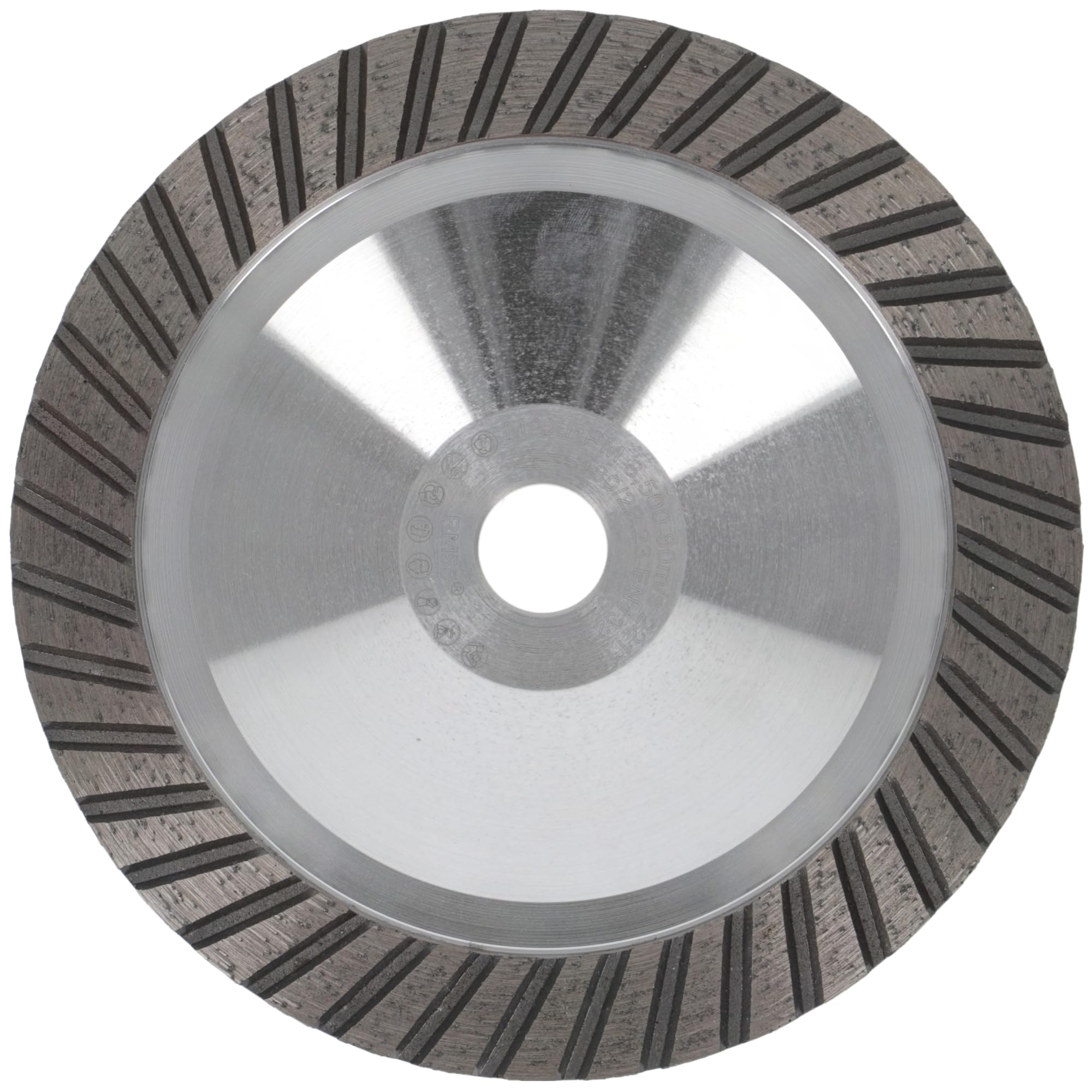 PRODIAMANT Natural Stone Grinding Disc Granite 180 mm x 22.23 mm Diamond Cup Wheel PDX82.907 Aluminium Precise Lightweight Construction