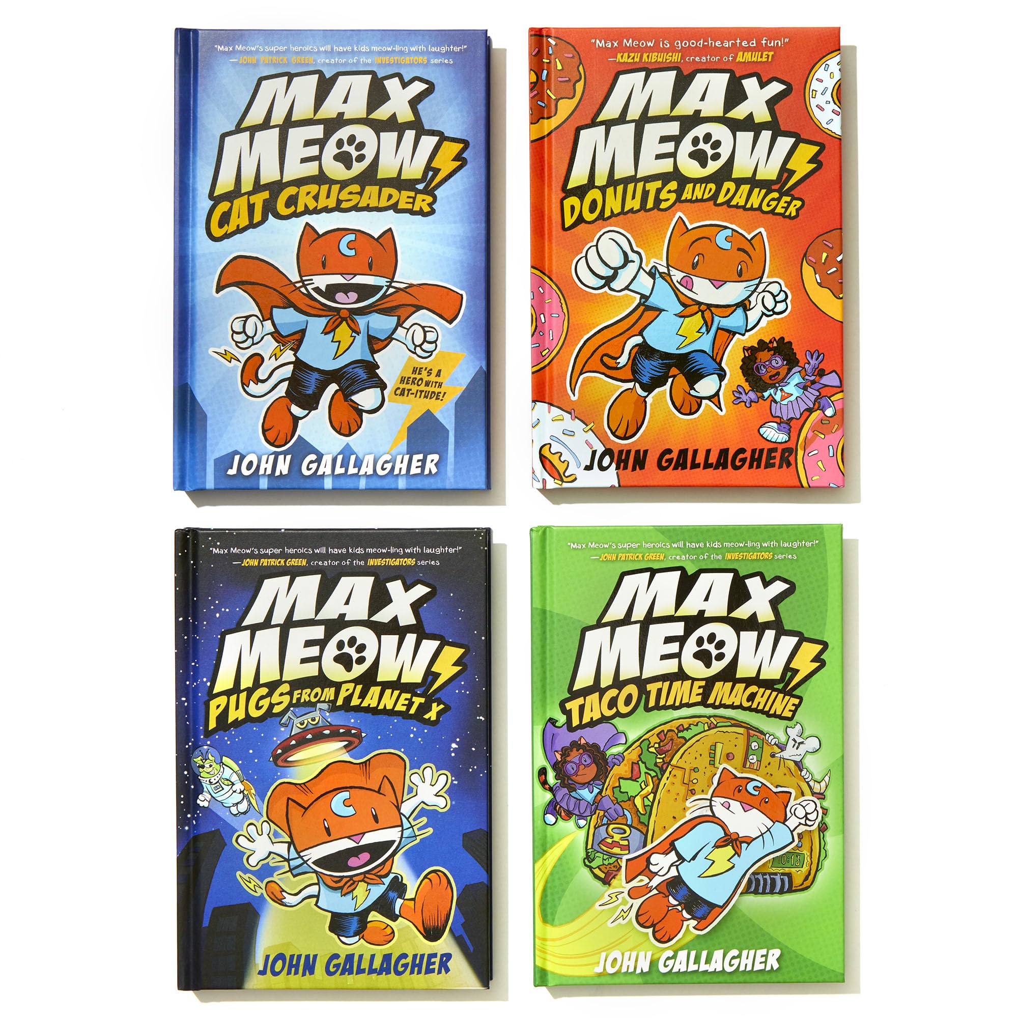 Max Meow Boxed Set: Welcome to Kittyopolis (Books 1-4): (A Graphic Novel Boxed Set)