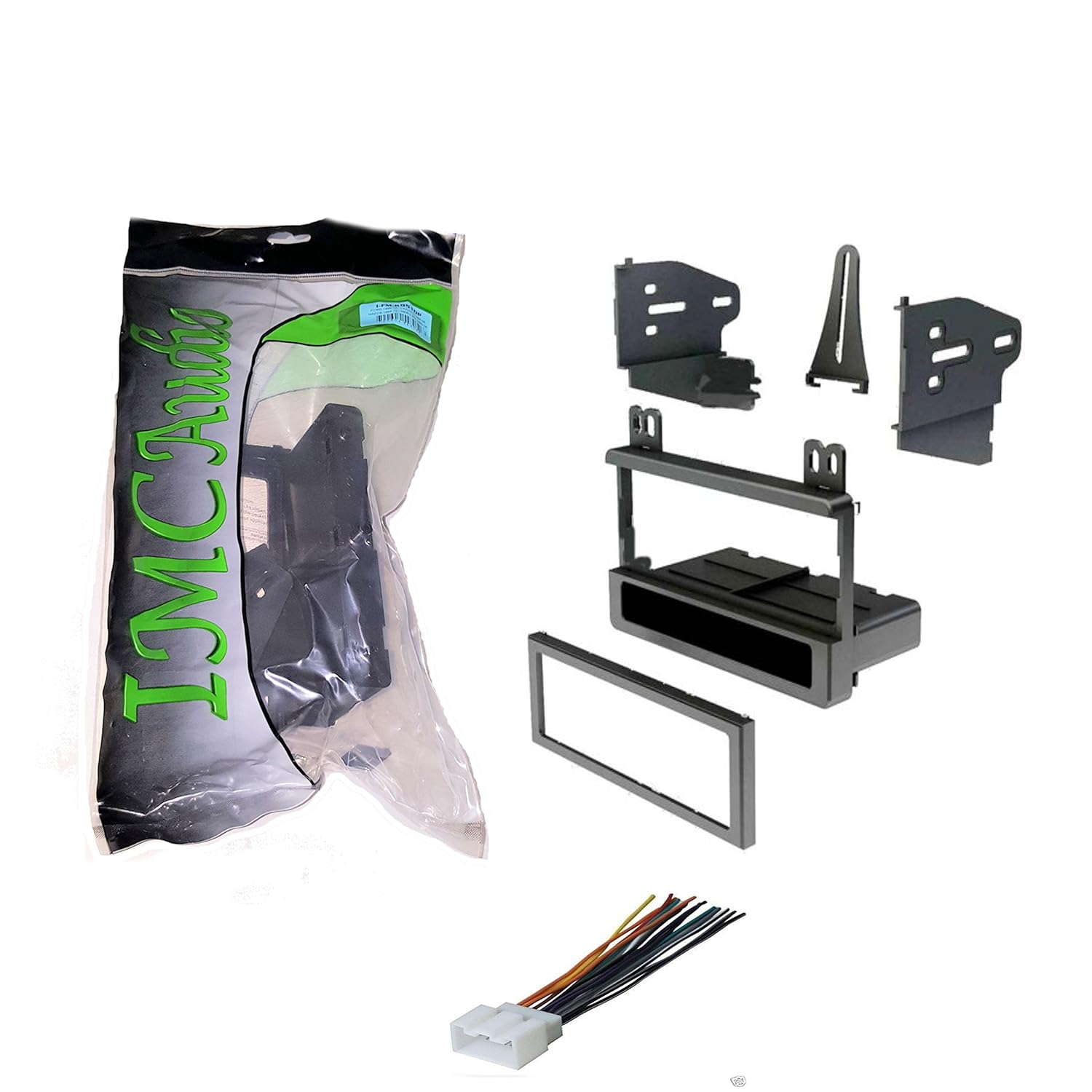 IMC Audio Single Din Dash Kit for Aftermarket Radio Installation for Ford Lincoln Mazda Mercury