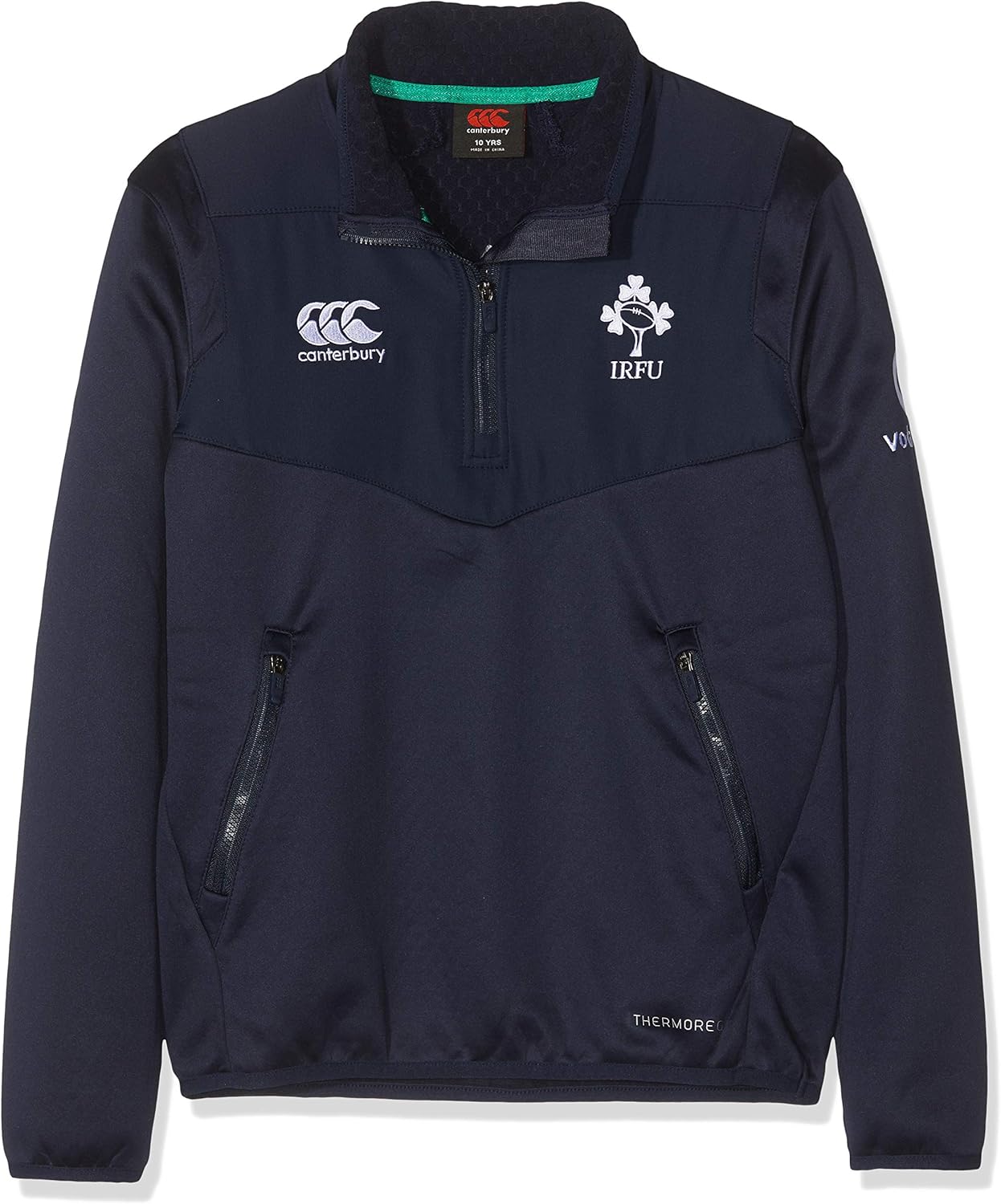 ireland rugby quarter zip