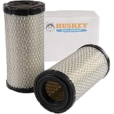 Huskey Air Filter Replaces OEM Part # 1025582-01, 28463G01 | 2Pk Golf Cart Air Filter for Club Car Precedent, EZGO TXT/RXV,Workhorse