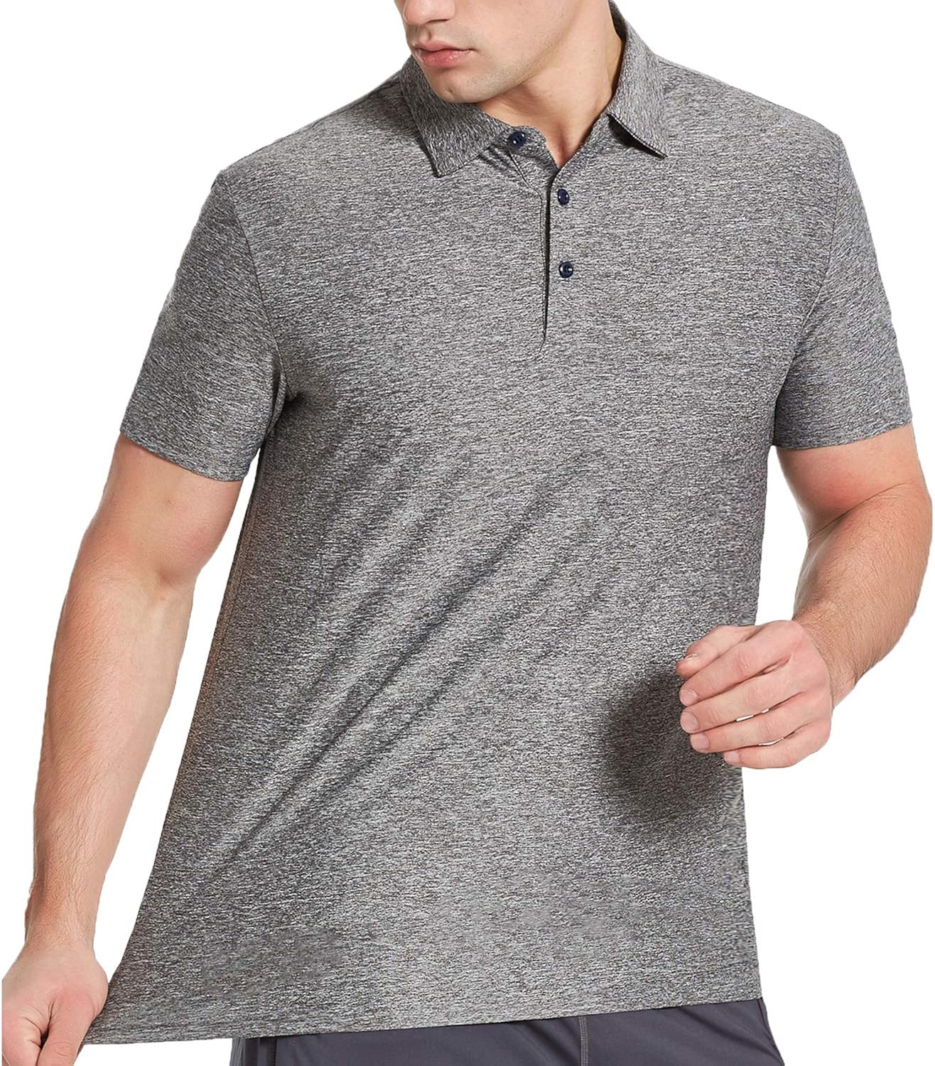 Men's Dry Fit Golf Polo Shirt: Clothing