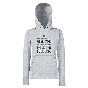 Game of Thrones - Not all heroes wear capes - Damen Hoodie - von SHIRT DEPARTMENT
