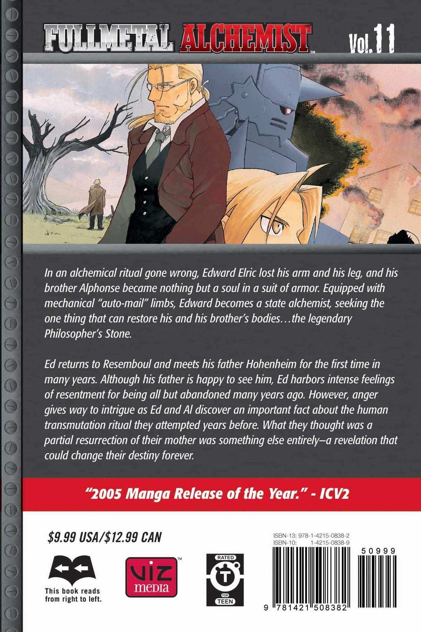 fullmetal alchemist vol 11
